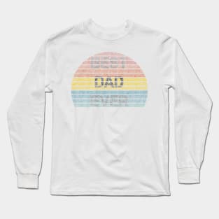 Vintage best dad ever sunset Long Sleeve T-Shirt